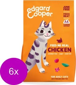 Edgard & Cooper Edgard&Cooper Adult Kip – Kattenvoer – 6 X 325 G